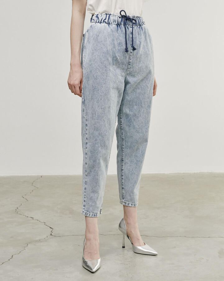 Açık Mavi Carrot Jean