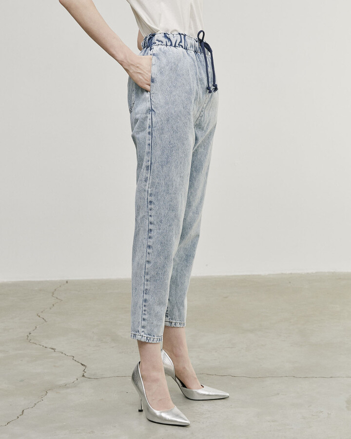 Açık Mavi Carrot Jean
