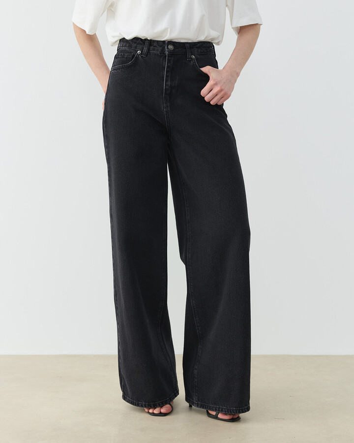 Baggy Fit Jean Füme