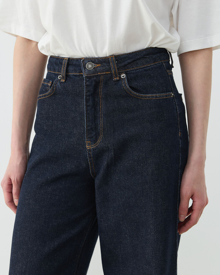 Baggy Fit Jean Koyu Lacivert
