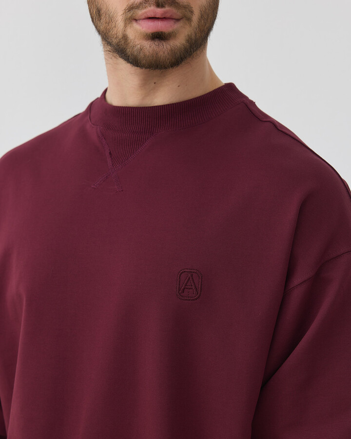 Erkek İki İplik Must Have Sweat Bordo