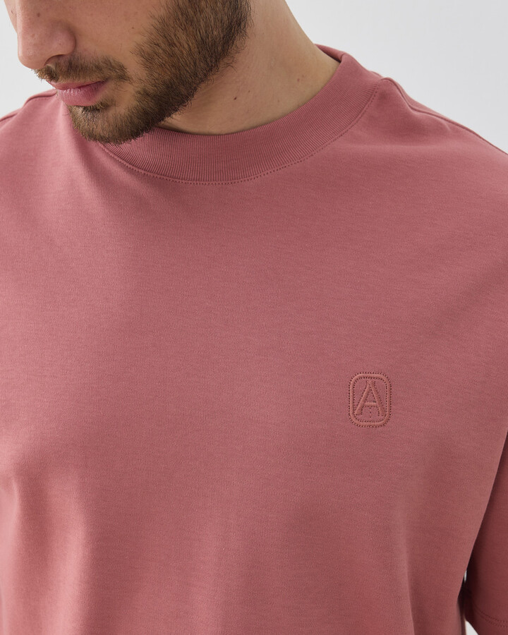 Erkek Penye İnterlok Smart Tshirt Blush Pembe