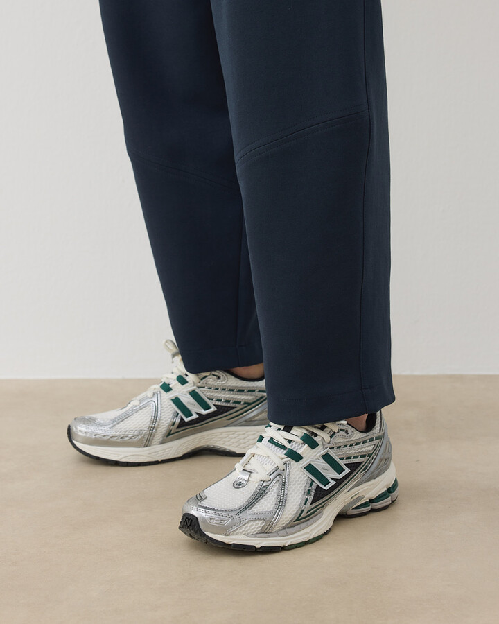 Erkek Premium Doubleface Baggy Fit Kesikli Pantolon Lacivert
