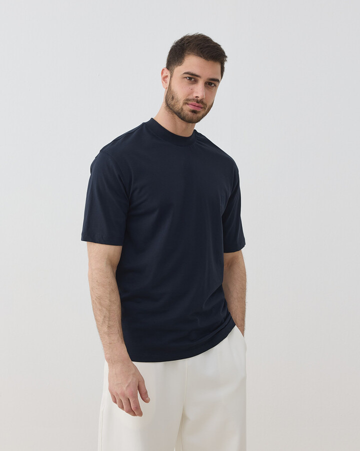 Erkek Süprem Smart Tshirt Lacivert