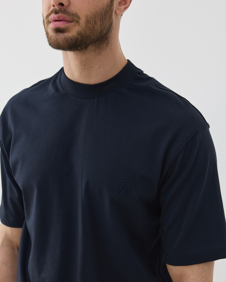 Erkek Süprem Smart Tshirt Lacivert