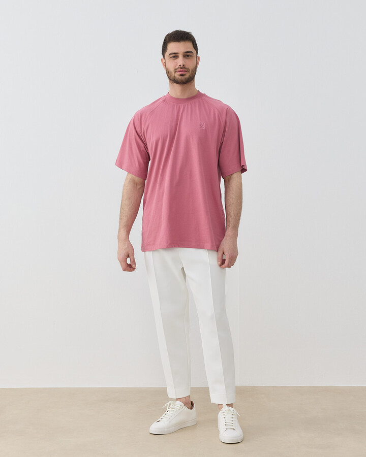 Erkek Süprem Smart Tshirt Pembe