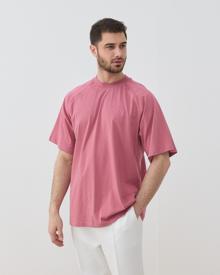 Erkek Süprem Smart Tshirt Pembe