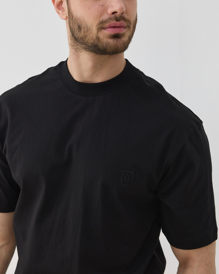 Erkek Süprem Smart Tshirt Siyah