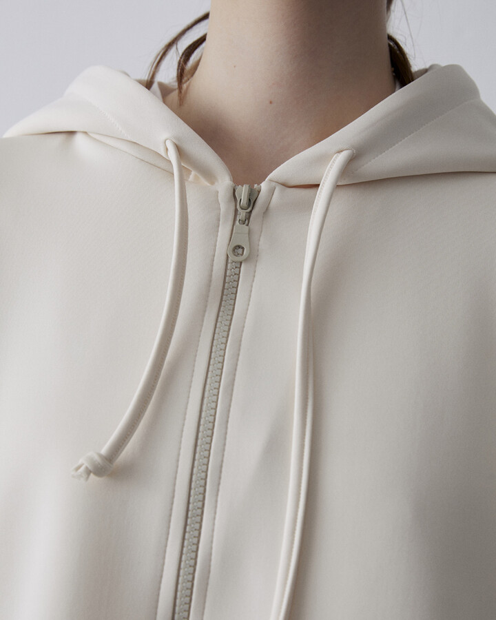 Kemik Scuba Kısa Kapüşonlu Sweatshirt