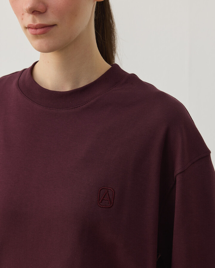Penye İnterlok Smart Tshirt Bordo