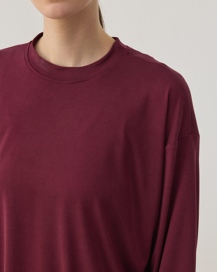 Penye Jogger Pijama Takımı Bordo
