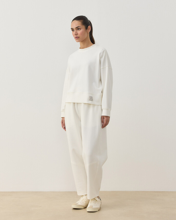 Premium Doubleface Mini Sweat Ekru
