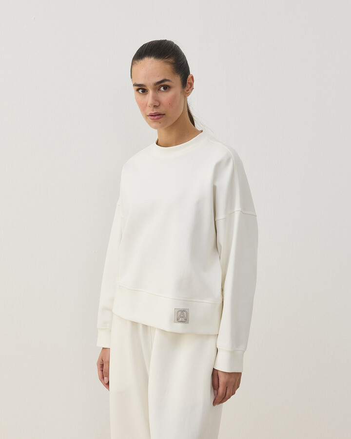Premium Doubleface Mini Sweat Ekru
