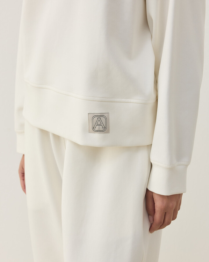 Premium Doubleface Mini Sweat Ekru