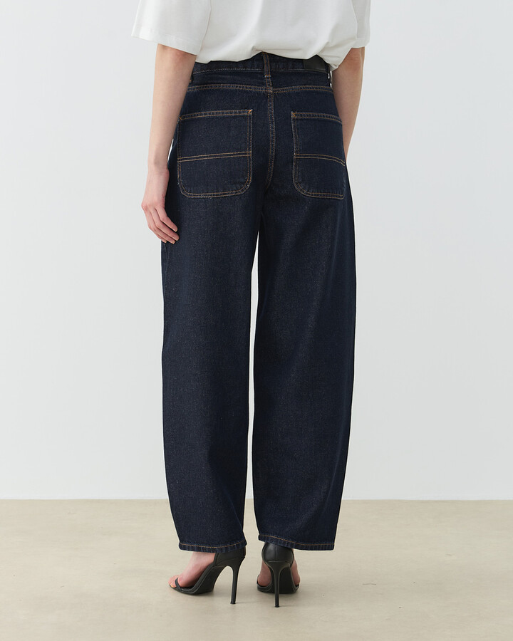 Skater Fit Jean Koyu Lacivert