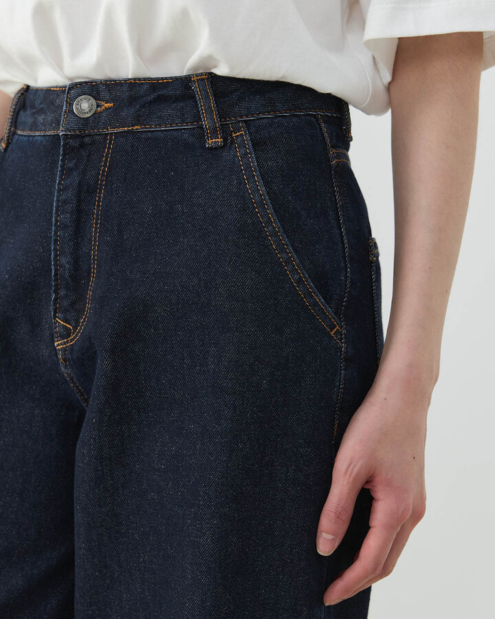 Skater Fit Jean Koyu Lacivert