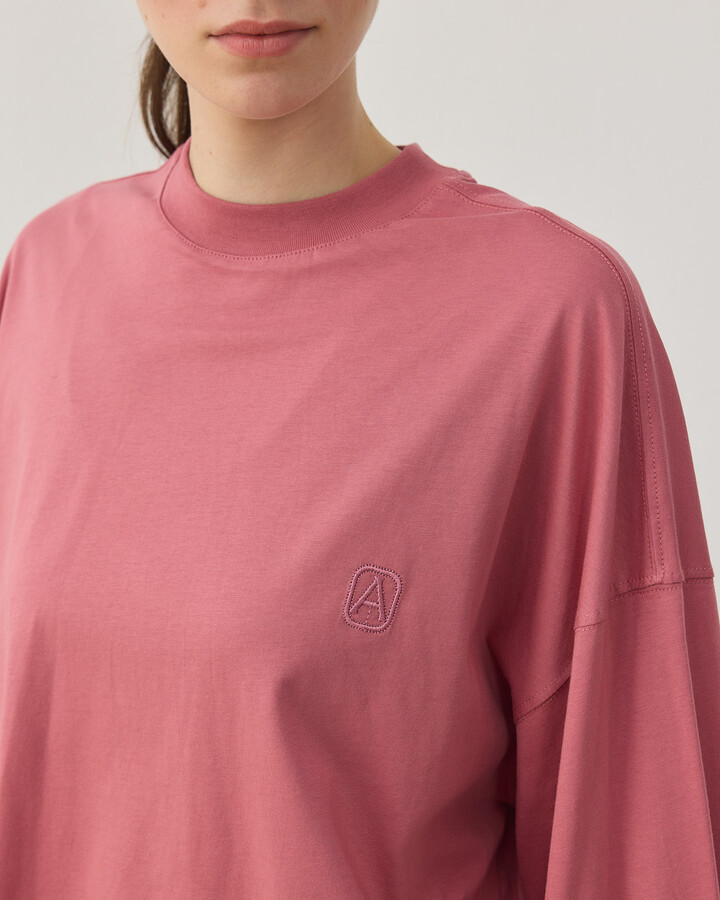 Süprem Crop Kimono Kısa Bluz Pembe