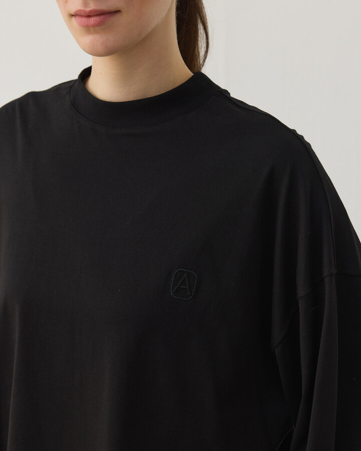 Süprem Crop Kimono Kısa Bluz Siyah