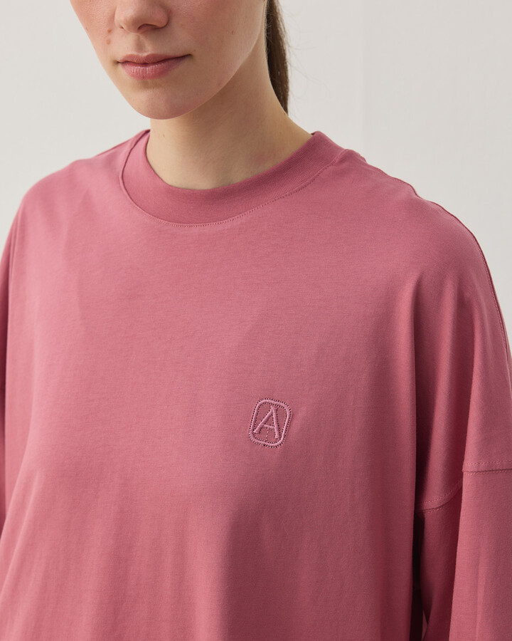 Süprem Fresh Yırtmaçlı Bluz Pembe