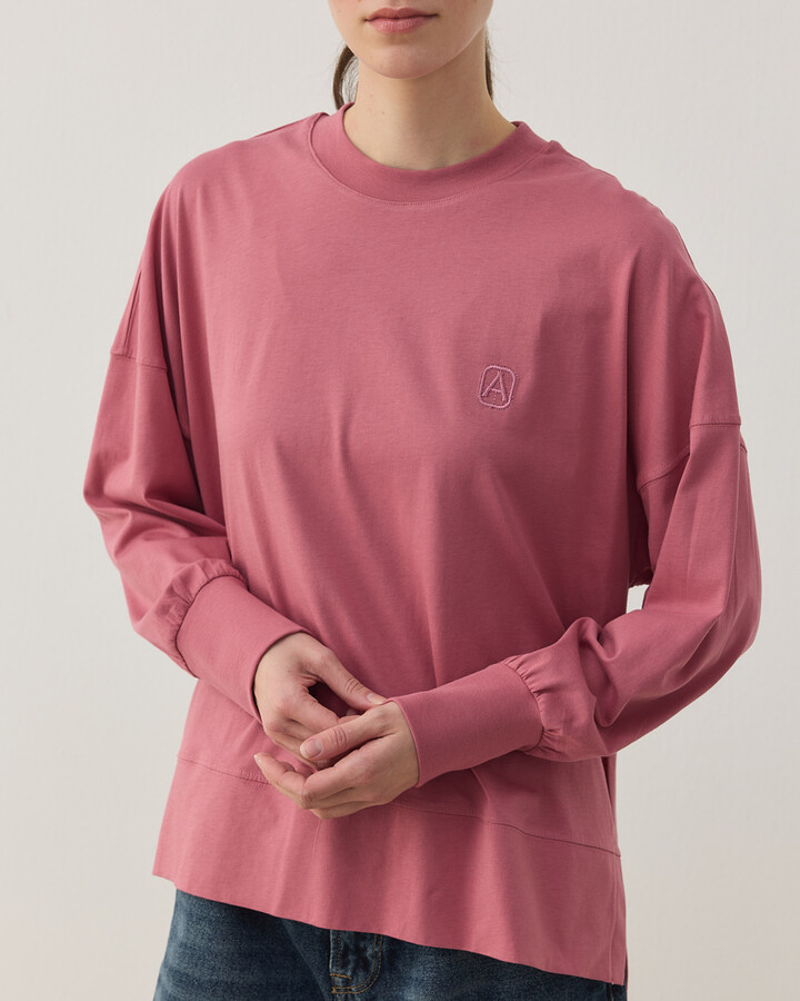 Süprem Fresh Yırtmaçlı Bluz Pembe