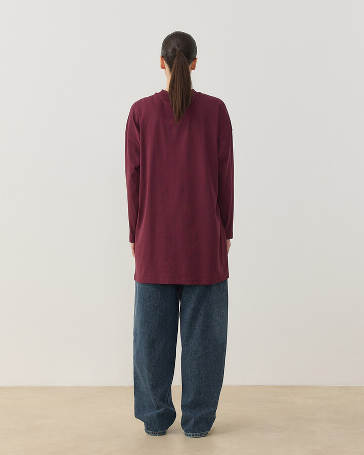 Süprem Must Tunik Bordo
