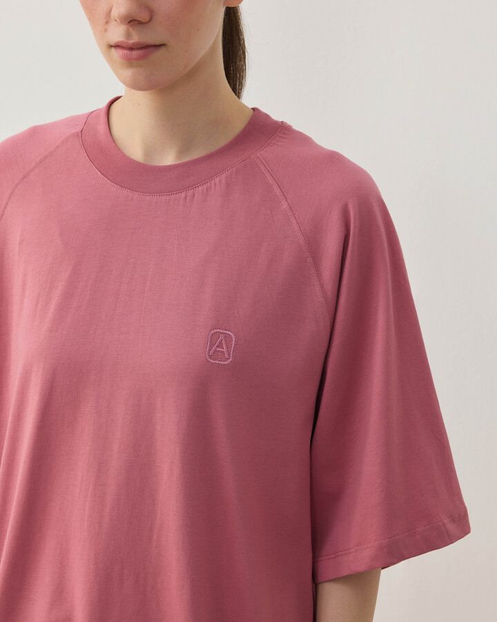 Süprem Over Tshirt Pembe