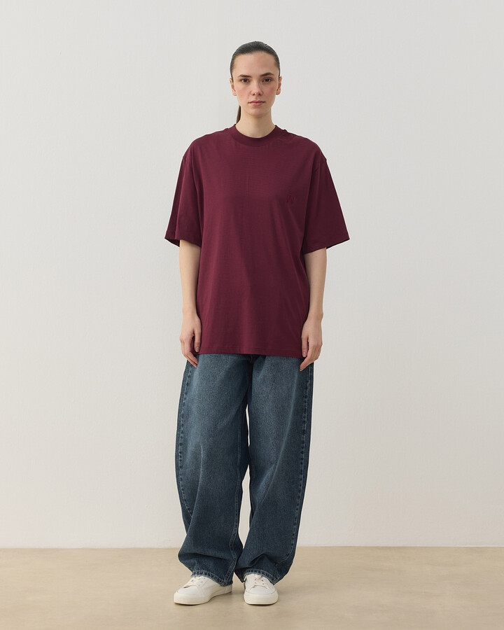 Süprem Smart Tshirt Bordo