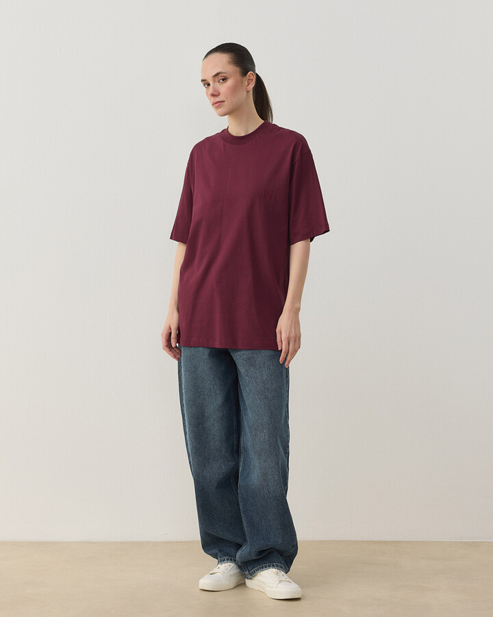Süprem Smart Tshirt Bordo