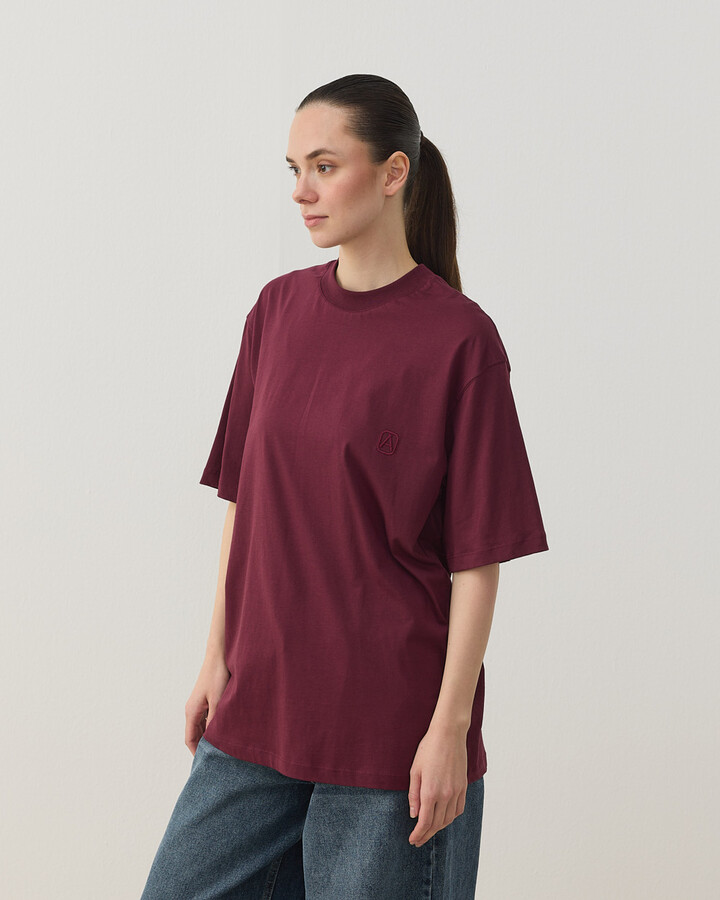 Süprem Smart Tshirt Bordo