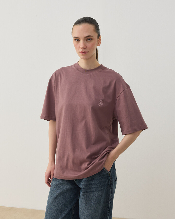 Süprem Smart Tshirt Tozlu Mürdüm