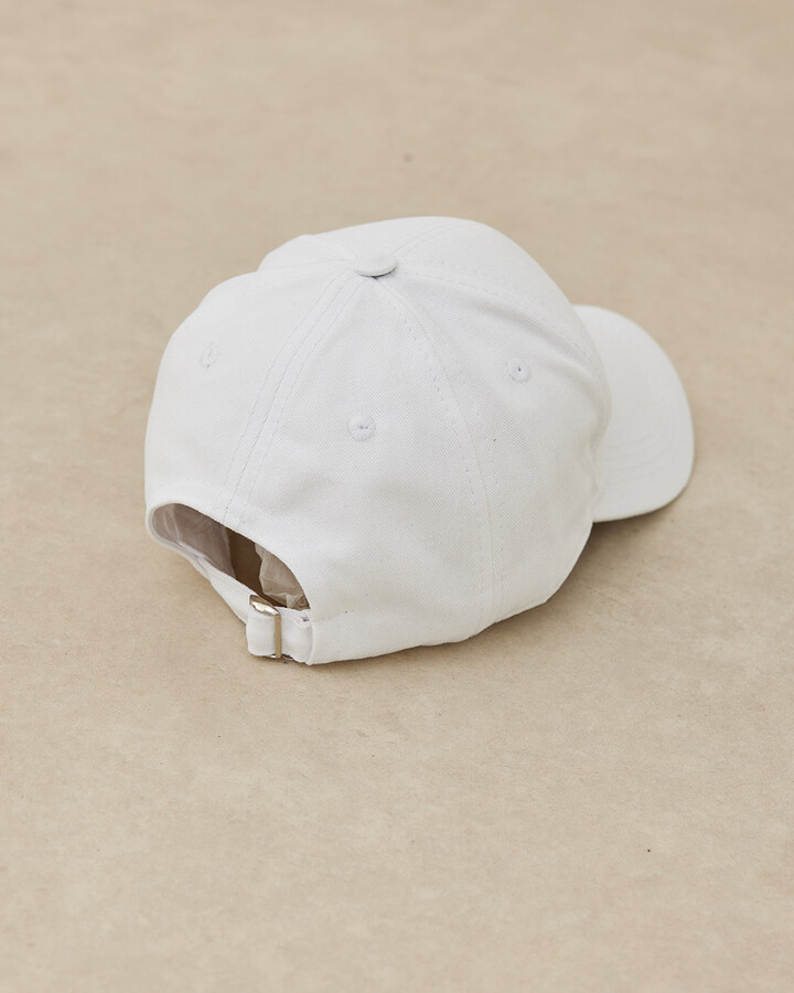 Unisex Spor Cap Şapka Beyaz